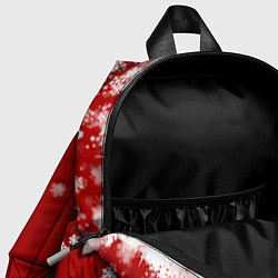 Детский рюкзак Geometry Dash - Новогодние снежинки, цвет: 3D-принт — фото 2