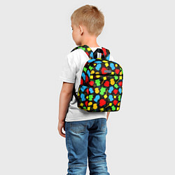 Детский рюкзак SOUTH PARK ЮЖНЫЙ ПАРК НОВОГОДНИЙ УЗОР, цвет: 3D-принт — фото 2