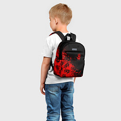 Детский рюкзак Death Stranding Отпечаток рук паттерн, цвет: 3D-принт — фото 2