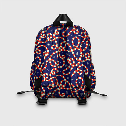 Детский рюкзак БЕСКОНЕЧНЫЙ ЛЕДЕНЕЦ САНТЫ / 3D-принт – фото 2