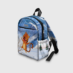 Детский рюкзак Гуляющий тигр, цвет: 3D-принт — фото 2
