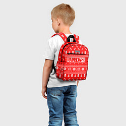 Детский рюкзак СВИТЕР НОВОГОДНИЙ RAINBOW SIX SIEGE, цвет: 3D-принт — фото 2
