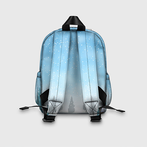 Детский рюкзак Маленький новогодний гномик 2022 / 3D-принт – фото 2
