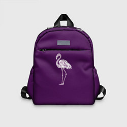 Детский рюкзак Фламинго в сиреневом