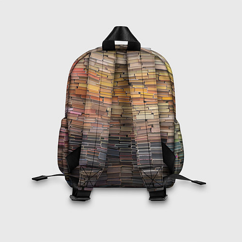 Детский рюкзак Книжные кирпичики знаний / 3D-принт – фото 2