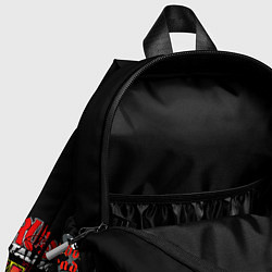 Детский рюкзак MANESKIN, ЦВЕТНЫЕ ЛОГО РОК ГРУПП, цвет: 3D-принт — фото 2