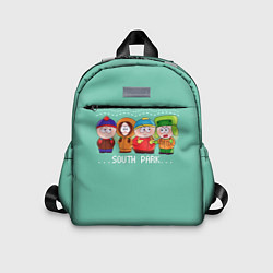 Детский рюкзак South Park - Южный парк Кенни, Кайл, Эрик и Стэн