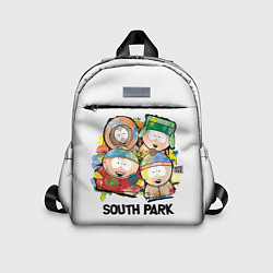 Детский рюкзак South Park - Южный парк краски, цвет: 3D-принт