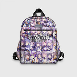 Детский рюкзак Genshin Impact Keqing Гениш Импакт Кецин, цвет: 3D-принт