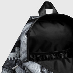 Детский рюкзак Стальные шестерёнки, цвет: 3D-принт — фото 2