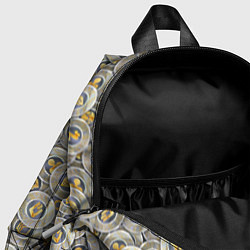 Детский рюкзак Разная Криптовалюта, цвет: 3D-принт — фото 2