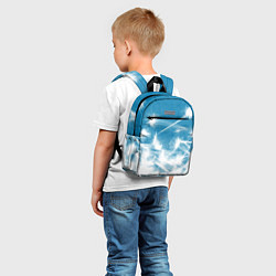 Детский рюкзак Коллекция Зимняя сказка Снег Абстракция S-4, цвет: 3D-принт — фото 2