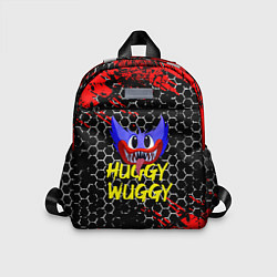 Детский рюкзак Huggy Wuggy соты, цвет: 3D-принт