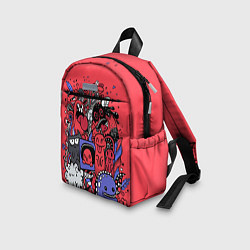 Детский рюкзак Веселые монстрики, цвет: 3D-принт — фото 2
