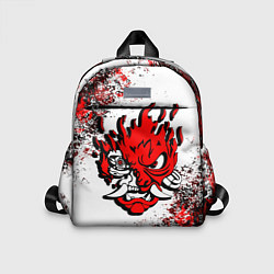 Детский рюкзак SAMURAI CYBERPUNK 2077 RED LOGO