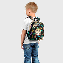 Детский рюкзак Genshin Impact - Геншин Импакт, цвет: 3D-принт — фото 2