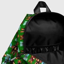 Детский рюкзак Minecraft heros pattern, цвет: 3D-принт — фото 2