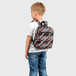 Детский рюкзак Мото Следы, цвет: 3D-принт — фото 2