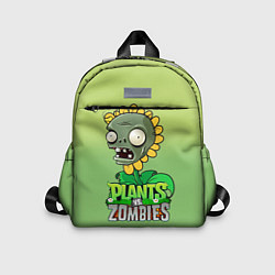 Детский рюкзак Plants vs Zombies зомби-подсолнух, цвет: 3D-принт