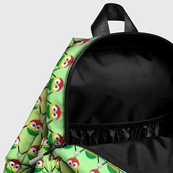 Детский рюкзак Регги смайл слэм, цвет: 3D-принт — фото 2