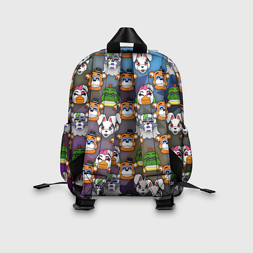 Детский рюкзак Фредди, Рокси, Ванни, Чика и Монтгомери / 3D-принт – фото 2