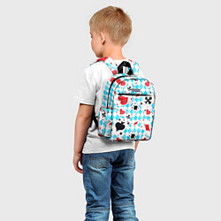 Детский рюкзак Карты в воздухе, цвет: 3D-принт — фото 2