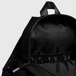 Детский рюкзак ОГОНЬ НЕОНОВЫЙ ПЛАМЯ, цвет: 3D-принт — фото 2