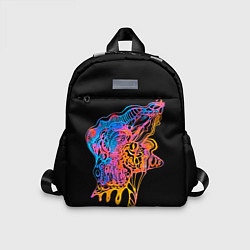 Детский рюкзак Alien Face B-02, цвет: 3D-принт