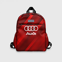 Детский рюкзак Audi red полосы