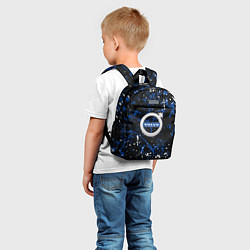 Детский рюкзак Volvo - Брызги красок, цвет: 3D-принт — фото 2
