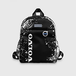Детский рюкзак Volvo капли и брызги красок, цвет: 3D-принт