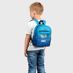 Детский рюкзак Акула смайл, цвет: 3D-принт — фото 2