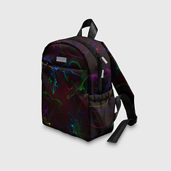 Детский рюкзак CURVE NEON ABSTRACTION, цвет: 3D-принт — фото 2