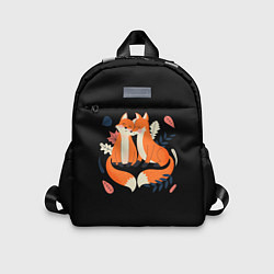 Детский рюкзак Лисы Animal love, цвет: 3D-принт