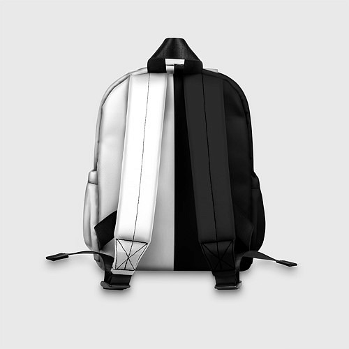 Детский рюкзак Black and white чб / 3D-принт – фото 2