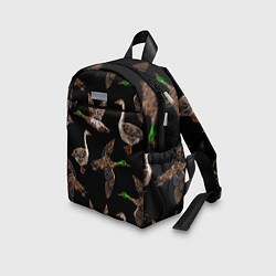 Детский рюкзак Утки паттерн, цвет: 3D-принт — фото 2
