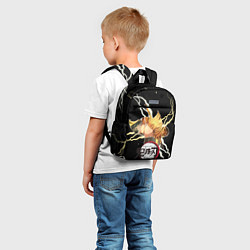 Детский рюкзак КЛИНОК, РАССЕКАЮЩИЙ ДЕМОНОВ Молнии, цвет: 3D-принт — фото 2