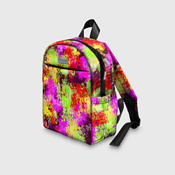 Детский рюкзак Пиксельный камуфляж Диско, цвет: 3D-принт — фото 2