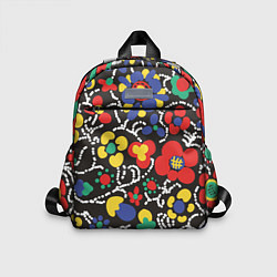 Детский рюкзак Узор Цветочный сон, цвет: 3D-принт