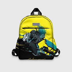 Детский рюкзак Vi Ви на мотоцикле cyberpunk 2077, цвет: 3D-принт