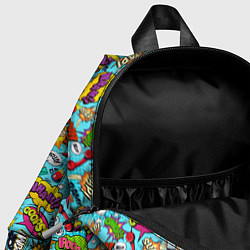 Детский рюкзак Поп арт пузыри, цвет: 3D-принт — фото 2