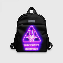 Детский рюкзак Five Nights at Freddys: Security Breach логотип, цвет: 3D-принт