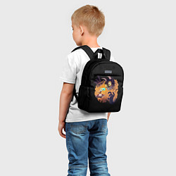 Детский рюкзак Борьба Чашки с Дьяволом Cuphead, цвет: 3D-принт — фото 2