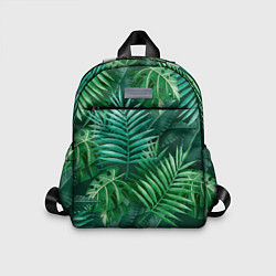 Детский рюкзак Tropical plants pattern