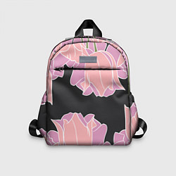 Детский рюкзак Розовые цветы-кристаллы