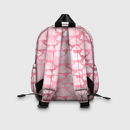 Детский рюкзак Розовый влюбленный слон / 3D-принт – фото 2