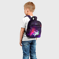 Детский рюкзак Space Glitch, цвет: 3D-принт — фото 2