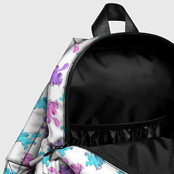 Детский рюкзак Коты Купидоны Паттерн, цвет: 3D-принт — фото 2
