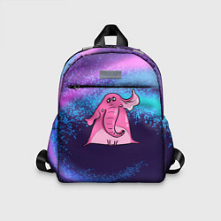 Детский рюкзак Розовый слоник, цвет: 3D-принт