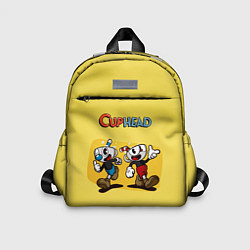 Детский рюкзак Cuphead and Mugman Чашечки, цвет: 3D-принт